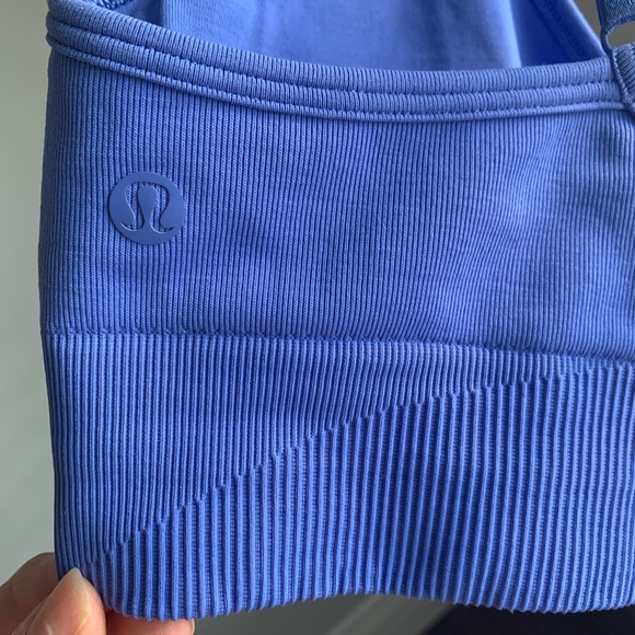 Lululemon Sports bra - Blue - size 10 - Picture 4 of 5